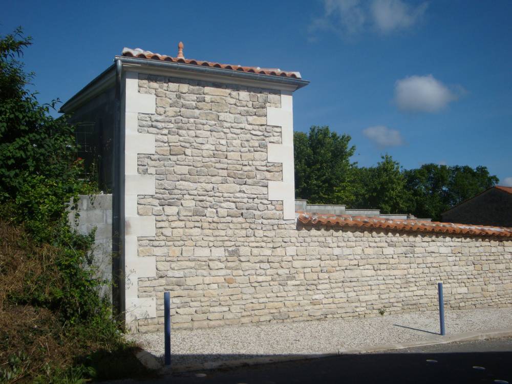 Devanture en pierre