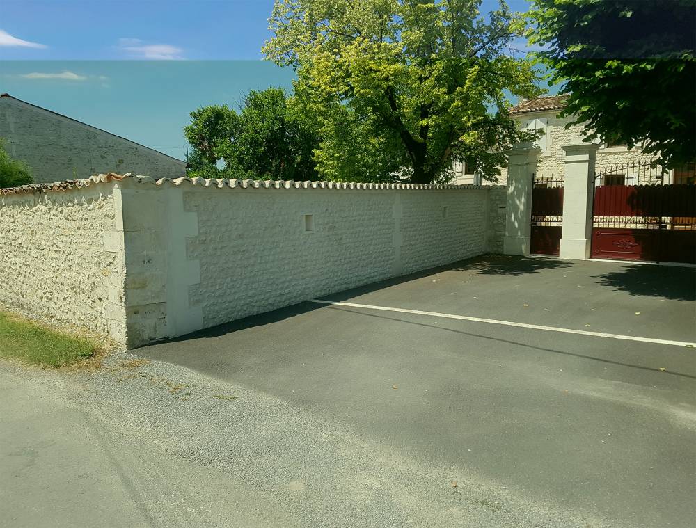 Entreprise de maçonnerie à Gensac La Pallue